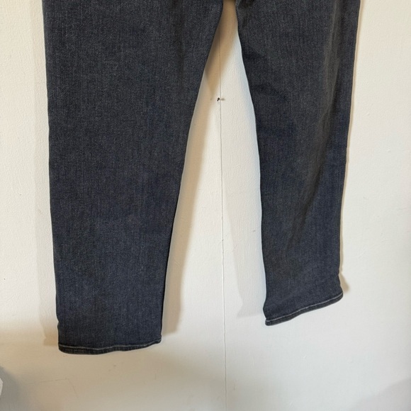 Mother Denim The Tomcat Ankle Jeans Gray Black Denim Straight Leg Womens 29 - Picture 7 of 14